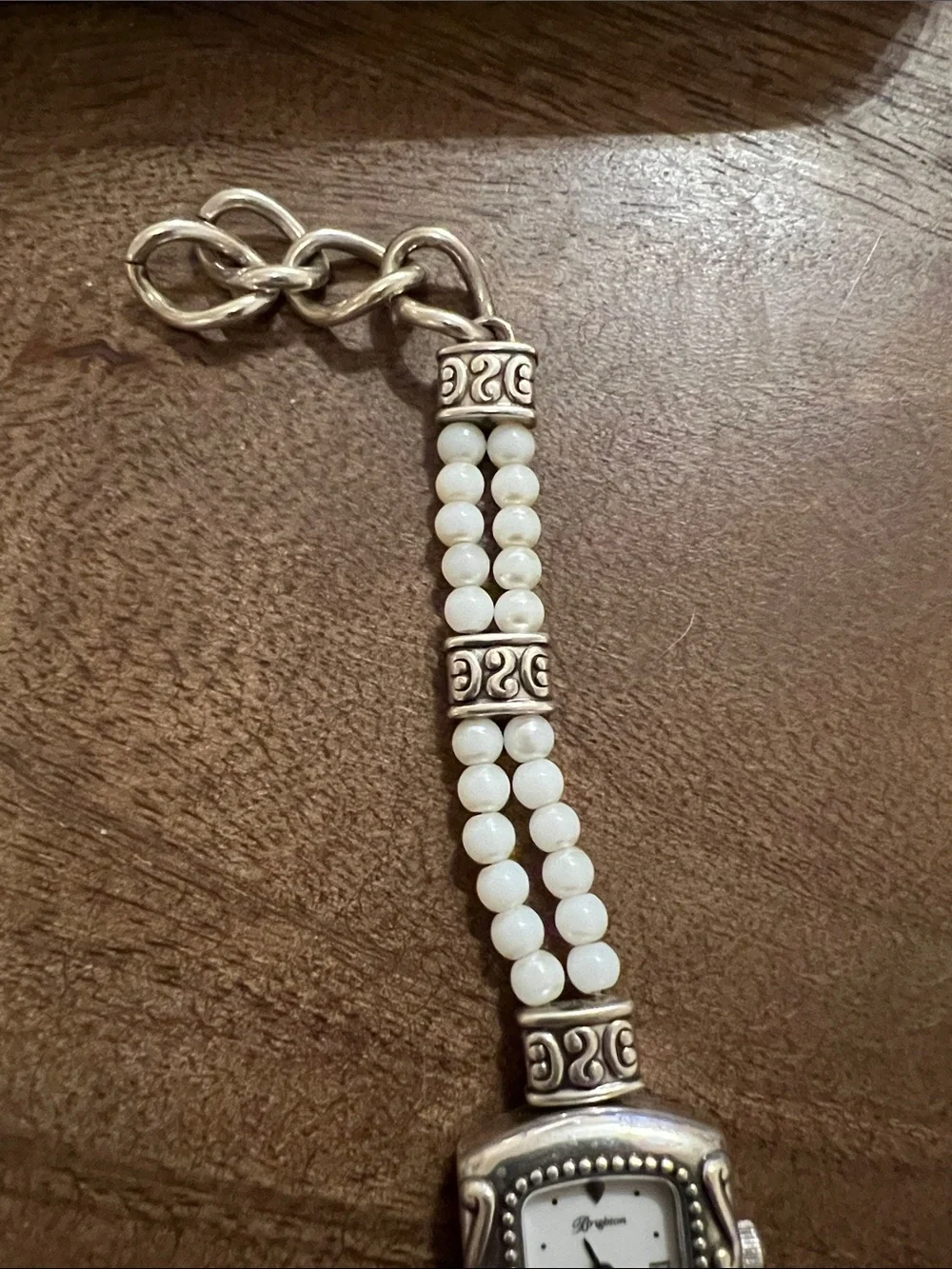 Brighton white bead